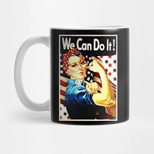 American Strong Woman Mug